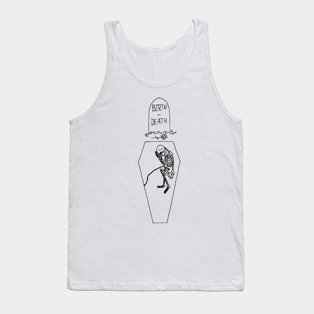 BIRTH-DEATH Tank Top by MacSquiddles